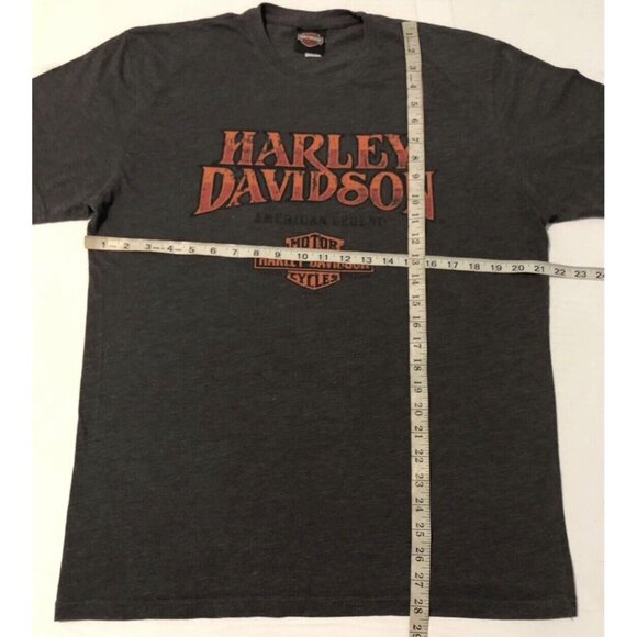 Harley Davidson T-shirt Large Men  PALATINE , ILLINOIS - Picture 3 of 3